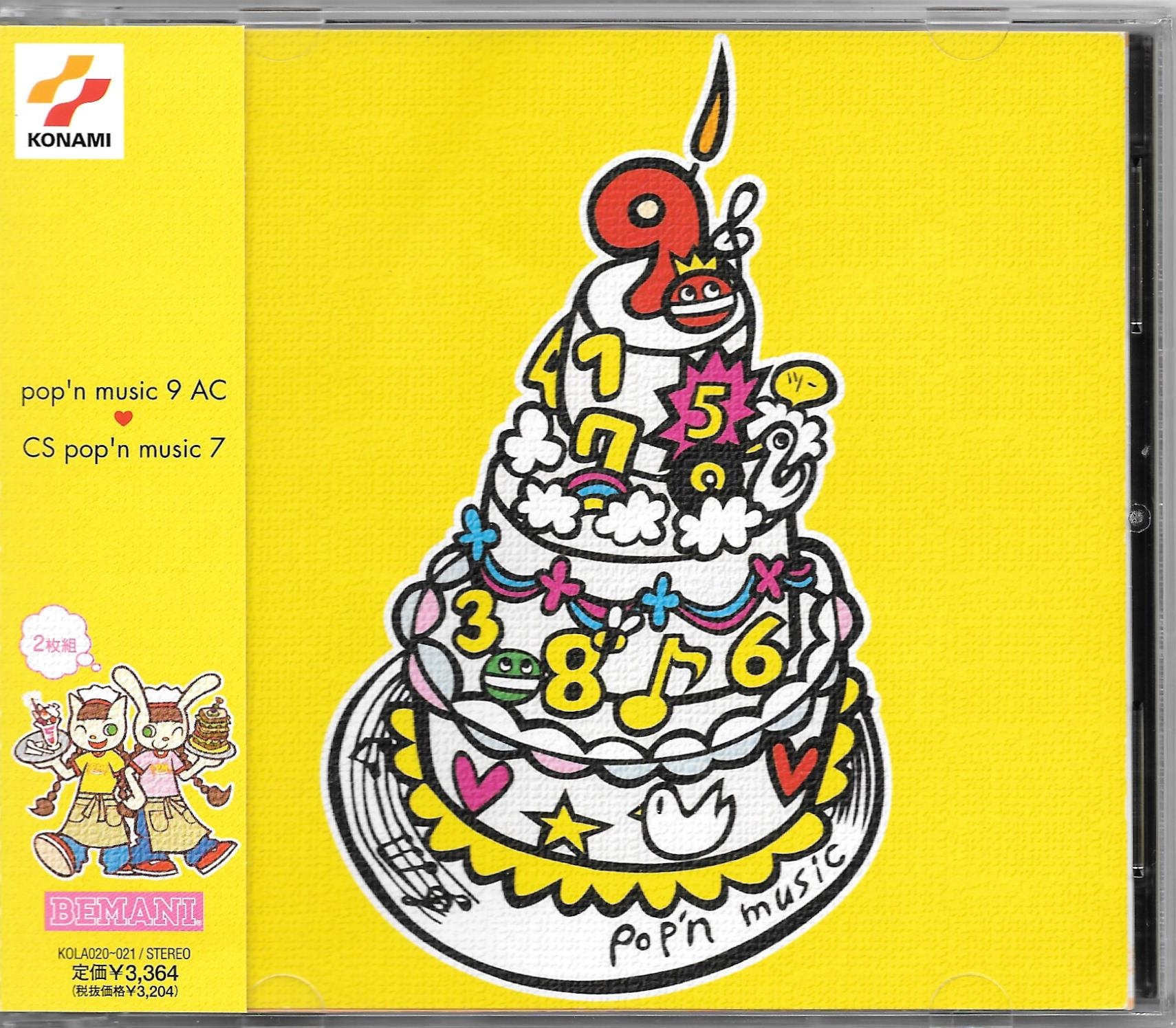 pop'n music 9 AC ♥ CS pop'n music 7 (2003) MP3 - Download pop'n